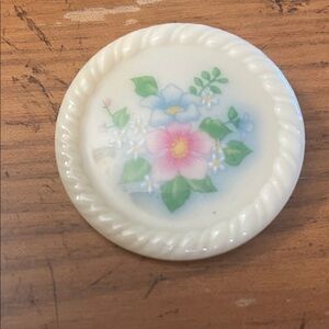 Avon Cream Brooch Pin